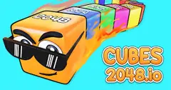 キューブ2048.io