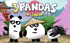  3匹のパンダinジャパン